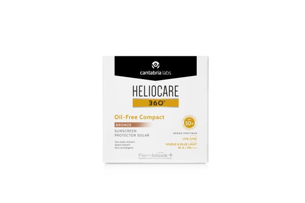 HELIOCARE 360º SPF 50+ OIL-FREE COMPACT PROTECTOR SOLAR COLOR BRONZE 10 G