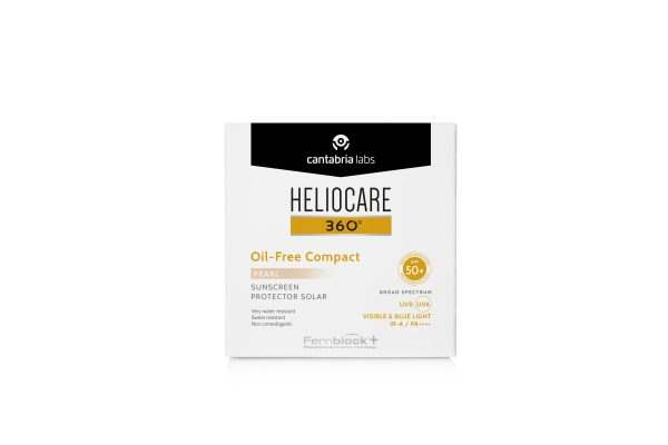 HELIOCARE 360º SPF 50+ OIL-FREE COMPACT PROTECTOR SOLAR COLOR PEARL 10 G